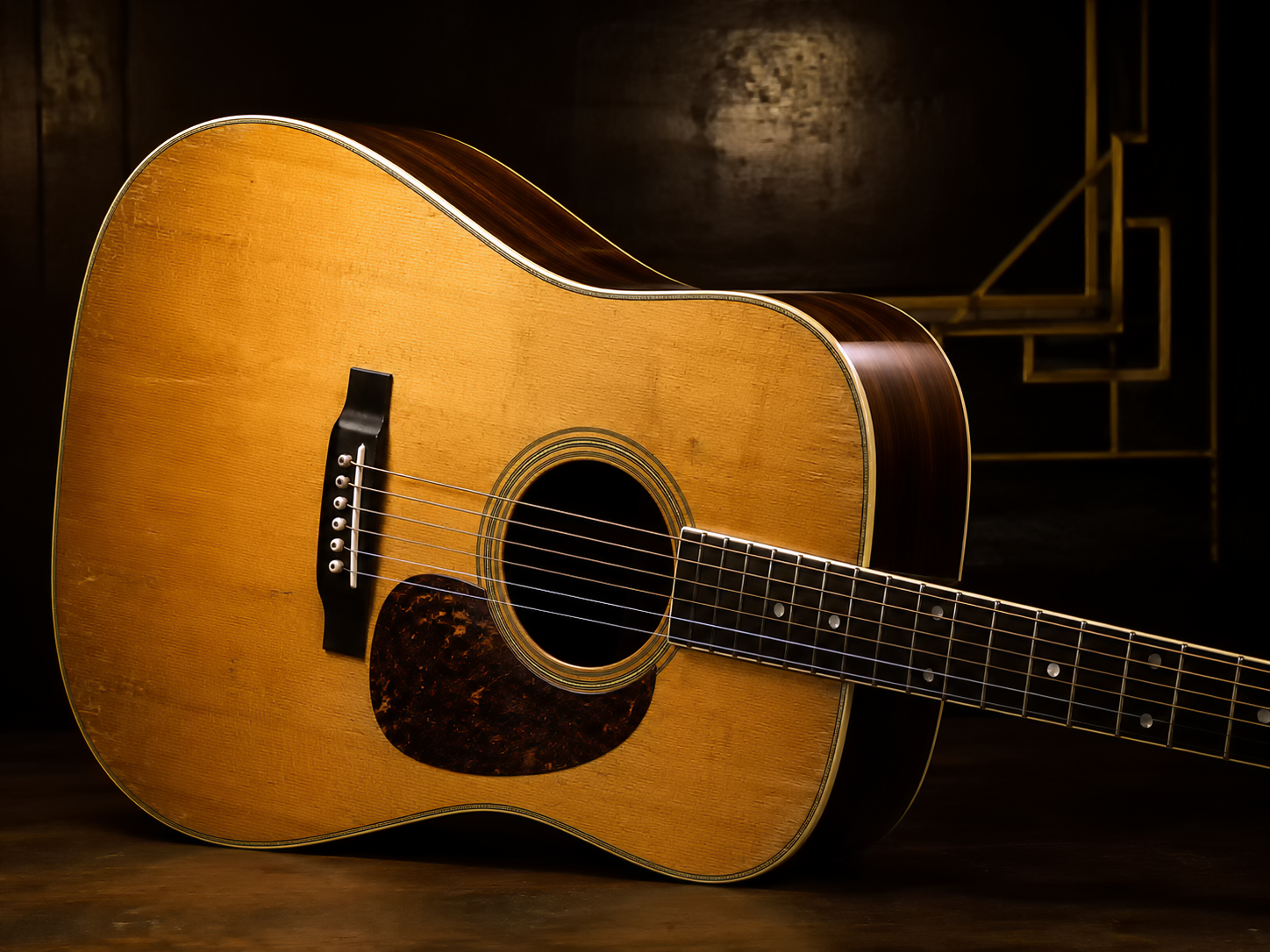 1945 Martin D28 acoustic guitar