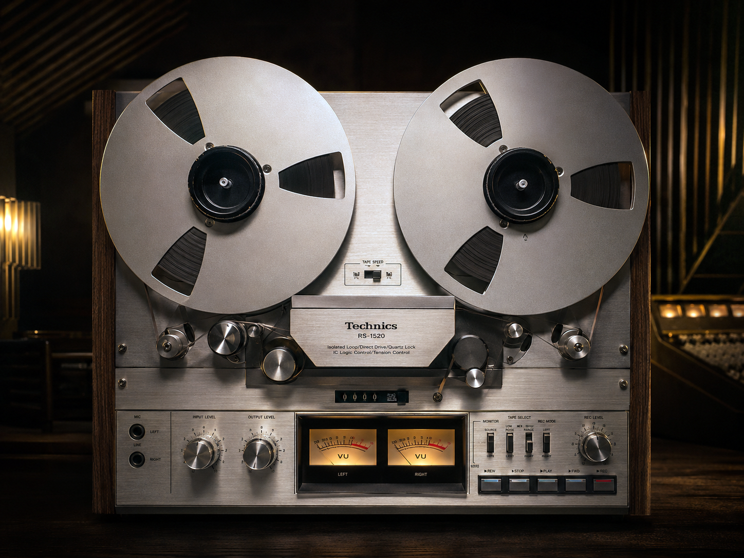 Technics RS-1520 reel to reel tape deck